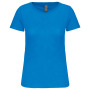 Dames-t-shirt BIO150IC ronde hals Tropical Blue XS