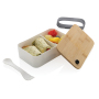 RCS RPP lunchbox met bamboe deksel, wit