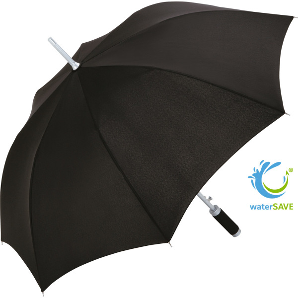 AC alu regular umbrella Windmatic - black wS