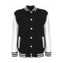 Junior Varsity Jacket - Black/White - 11-13 (152)