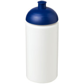 Baseline® Plus grip 500 ml sportflaska med kupollock - Vit/Blå