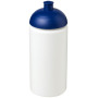 Baseline® Plus grip 500 ml bidon met koepeldeksel - Wit/Blauw