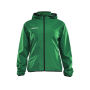Jacket rain wmn team green xs