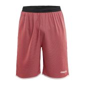 Progress rev. basket shorts men br.red/white xs