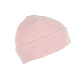 Beanie Pale Pink One Size