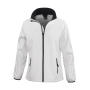 Ladies' Printable Softshell Jacket - White/Black - 2XL (18)