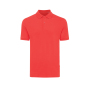 Iqoniq Yosemite gerecycled katoen pique polo, luscious red (XS)