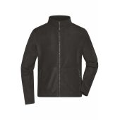 Men's Fleece Jacket - dark-grey - 4XL