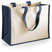 Printers' jute classic shopper Navy One Size