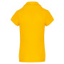Damessportpolo True Yellow M