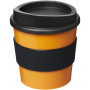 Americano® Primo 250 ml tumbler with grip - Orange/Solid black