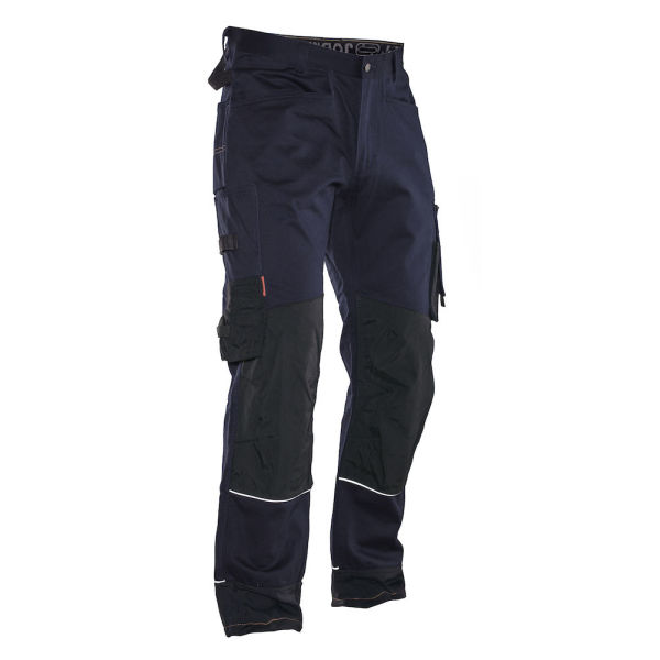 Jobman 2731 Service trousers cotton navy/zwart D124