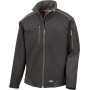 Softshell workwear jacket in ripstop Cordura® Black S
