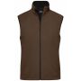 Ladies' Softshell Vest - brown - XL