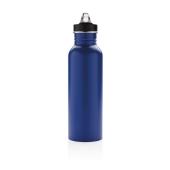 Deluxe RVS sportfles, blauw