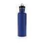 Deluxe RVS sportfles, blauw