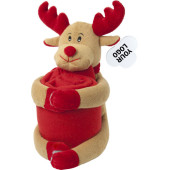 Kerstknuffel met deken Andrew