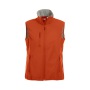 Clique Basic Softshell Vest Ladies dieporanje xxl