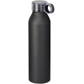 Grom 650 ml aluminium sportfles - Zwart