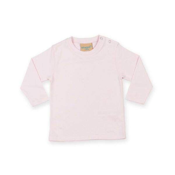 Baby/Toddler Long Sleeve T-Shirt, Pale Pink, 6-12, Larkwood