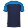 T-shirt Bicolor Naden 102006 Ink-Turquoise L