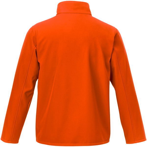 Orion men's softshell jacket - Orange - S