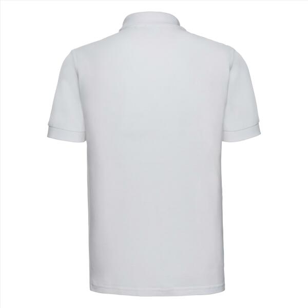 RUS Men Ultimate Cotton Polo, White, 4XL