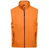 Men's  Softshell Vest - orange - 3XL