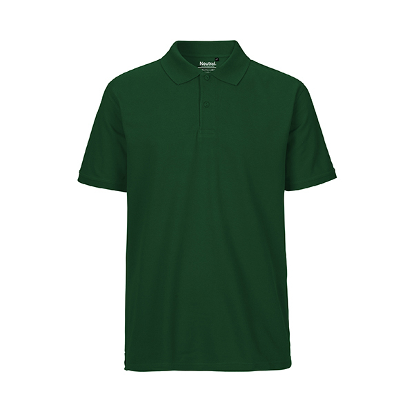 Neutral mens classic polo-Bottle-Green-S