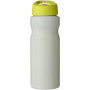 H2O Active® Eco Base 650 ml sportfles met tuitdeksel - Ivoorwit/Lime