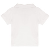 Baby polo korte mouwen White 36M