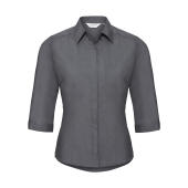 3/4 sleeve Poplin Shirt - Convoy Grey - 4XL