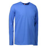 Interlock T-shirt | long-sleeved - Azur, S