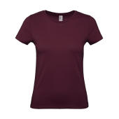 #E150 /women T-Shirt - Burgundy - 2XL
