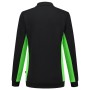 Polosweater Bicolor Dames 302002 Black-Lime 3XL