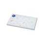 50 adhesive notes, 125x72mm, full-colour - White