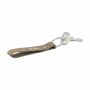 Recycled Leather Keyring sleutelhanger