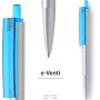 Ballpoint Pen e-Venti Silver Teal
