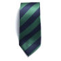 J.H&F Tie Regimental stripe Navy/Green