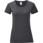 Iconic-T Ladies' T-shirt Dark Heather Grey M