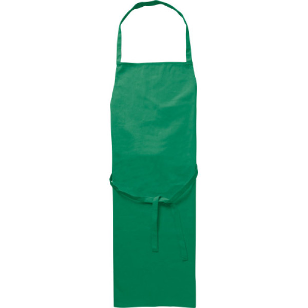 Cotton (180 gr/m²) apron Misty green
