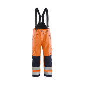 High Vis Oranje/Marineblauw
