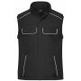 Workwear Softshell Vest - SOLID - - black - 6XL