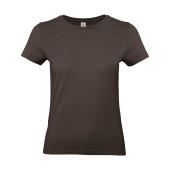 #E190 /women T-Shirt - Brown - 2XL