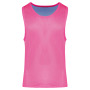 Omkeerbaar Trainingshesje Fluorescent  Pink / Sporty Sky Blue L/XL