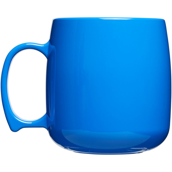 Classic 300 ml plastic mug - Blue