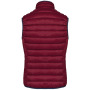 Ladies' lightweight sleeveless down jacket Wine XXL Ladies' lightweight sleeveless down jacket Wine XXL
