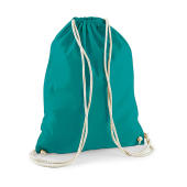 Cotton Gymsac - Emerald - One Size