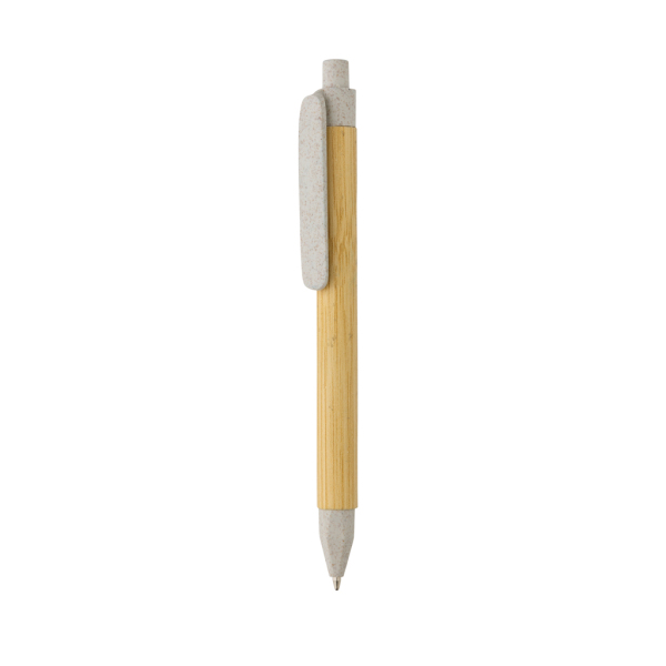 Write responsible recycled papieren pen, gebroken wit