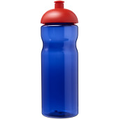 H2O Active® Eco Base 650 ml sportfles met koepeldeksel - Koningsblauw/Rood